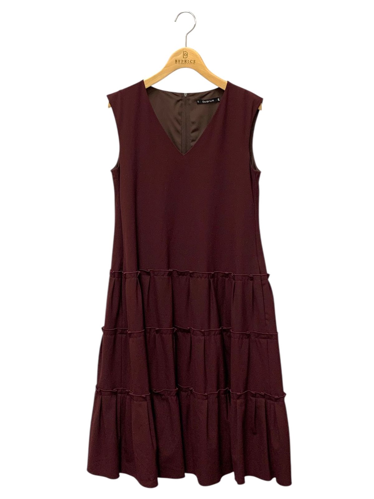 デイジーリン Dress Millefeuille V 06765 ワンピース 38 ワインレッド ITM3QDP39O7Q