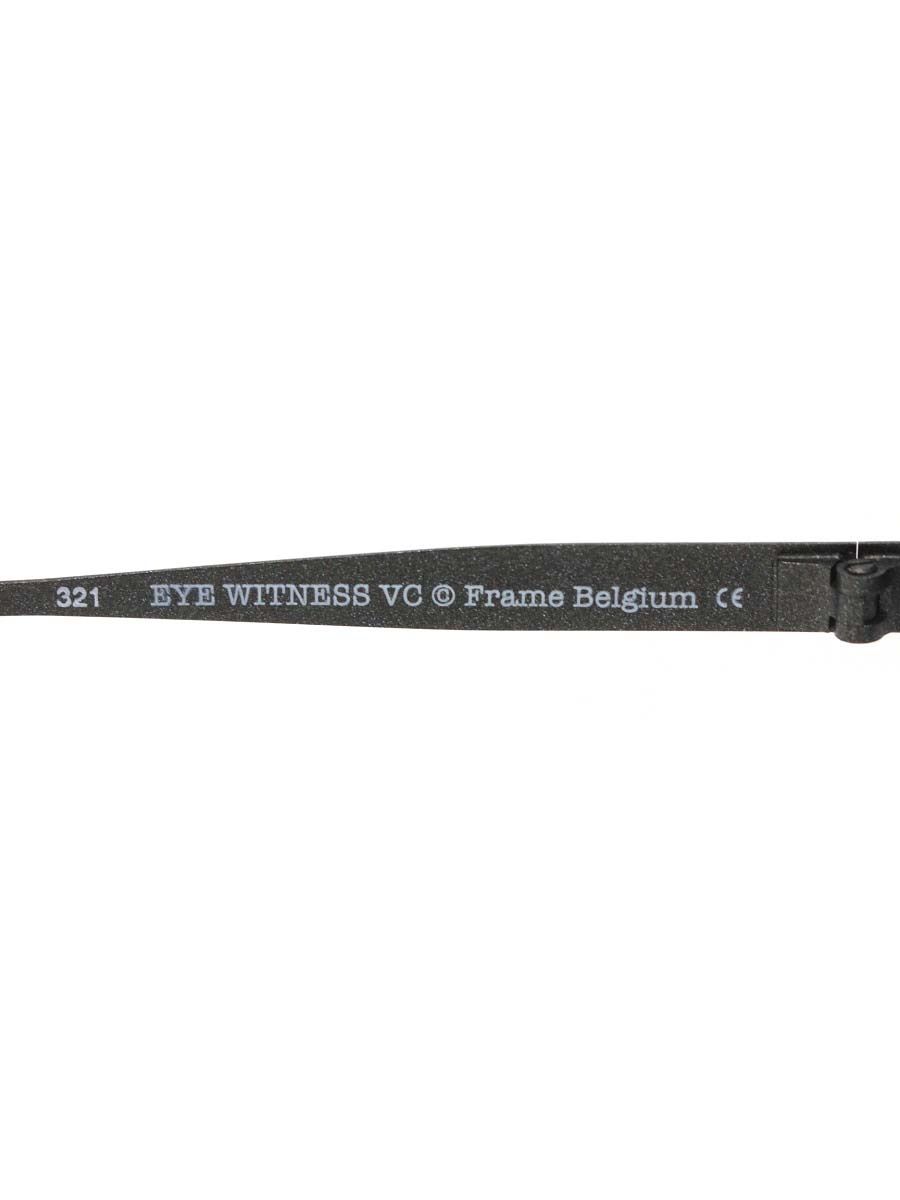 テオ EYE WITNESS VC 321 メガネ ブラック/グレー メタルフレーム スクエア ITEEJHMPN5O8 テオ EYE WITNESS VC 321 メガネ ブラック/グレー メタルフレーム スクエア ITEEJHMPN5O8
