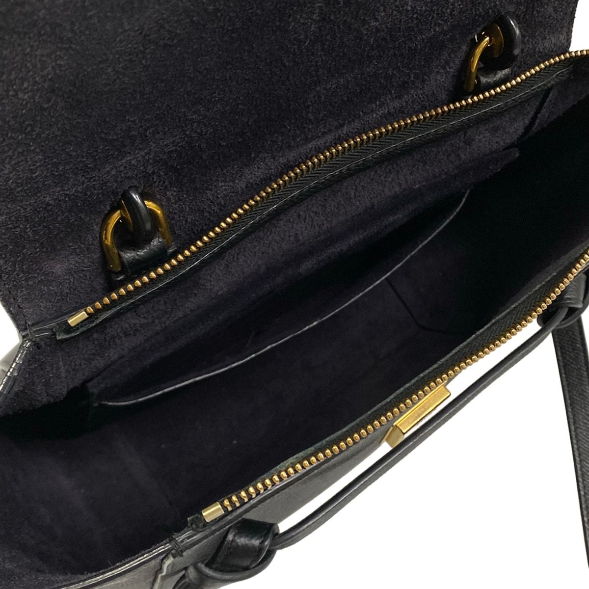 CELINE(セリーヌ) ハンドバッグ ベルトバッグマイクロ 黒 CELINE(セリーヌ) ハンドバッグ ベルトバッグマイクロ 黒