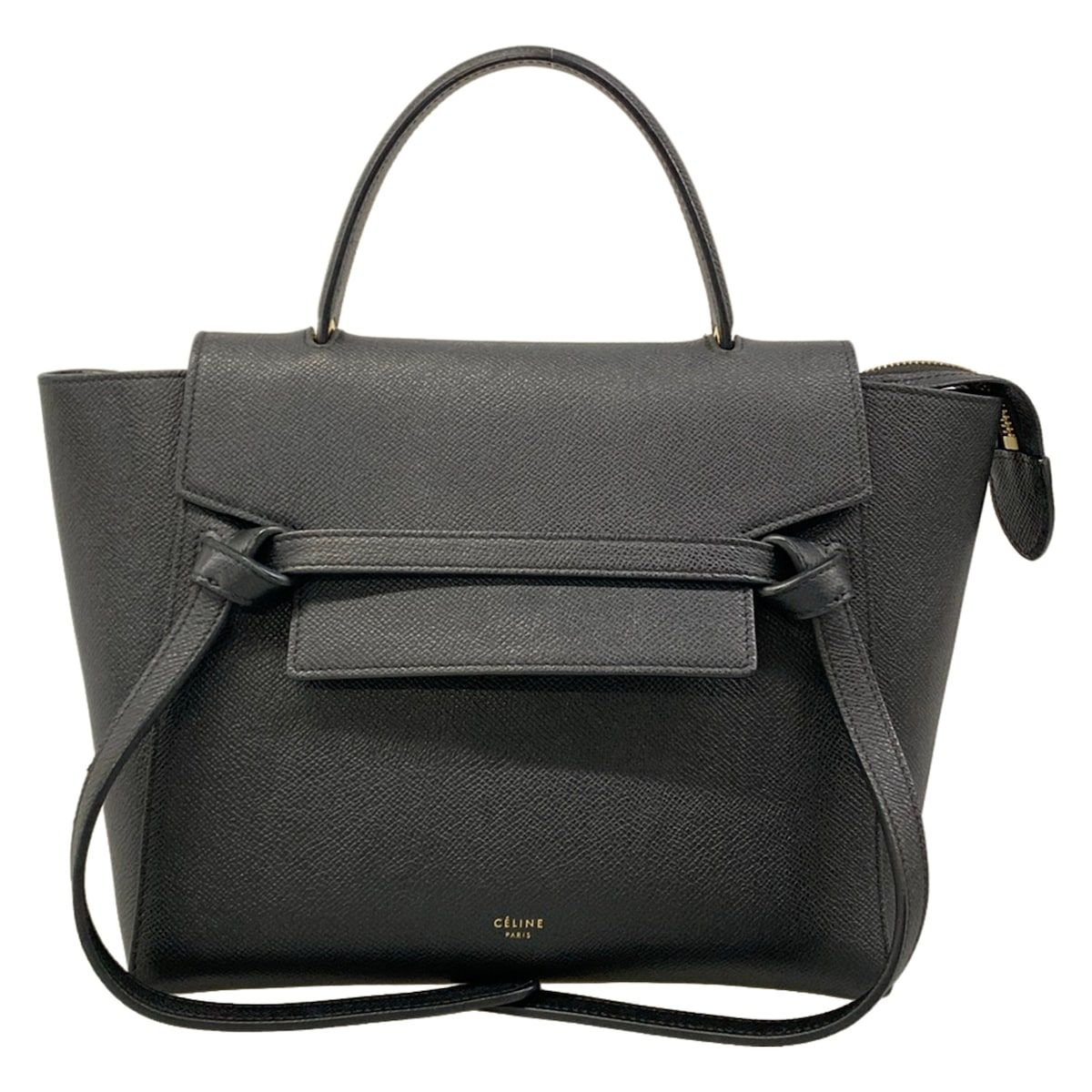 CELINE(セリーヌ) ハンドバッグ ベルトバッグマイクロ 黒