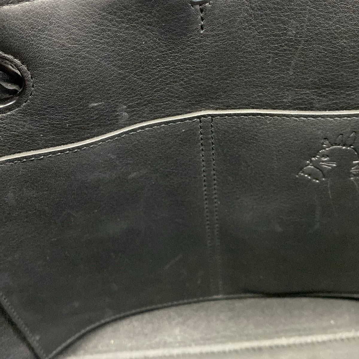 LOEWE(ロエベ) トートバッグ - A717S72X16 ベージュ×黒×マルチ スタジオジブリコラボ 千と千尋の神隠し/2way/刺繍 レザー