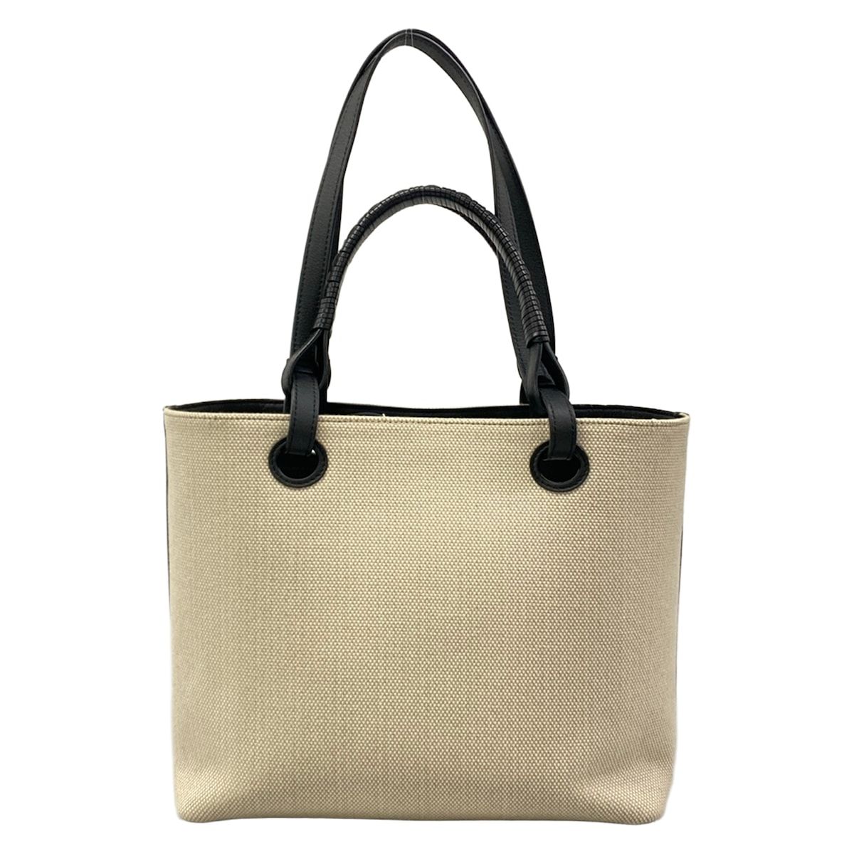 LOEWE(ロエベ) トートバッグ - A717S72X16 ベージュ×黒×マルチ スタジオジブリコラボ 千と千尋の神隠し/2way/刺繍 レザー