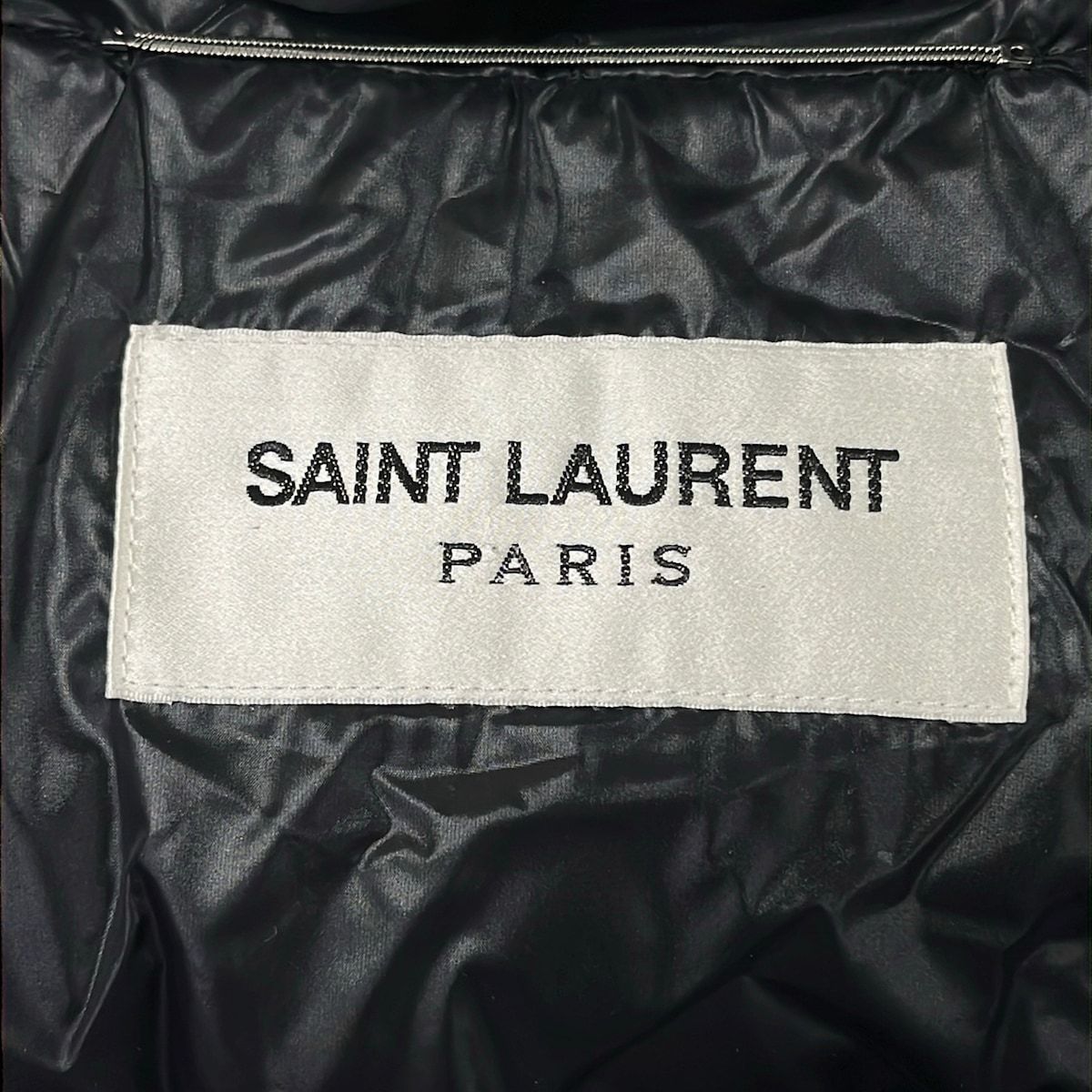 SAINT LAURENT PARIS(サンローランパリ) ブルゾン サイズ50 メンズ美品 カサンドラ アノラック 758264 黒 冬物