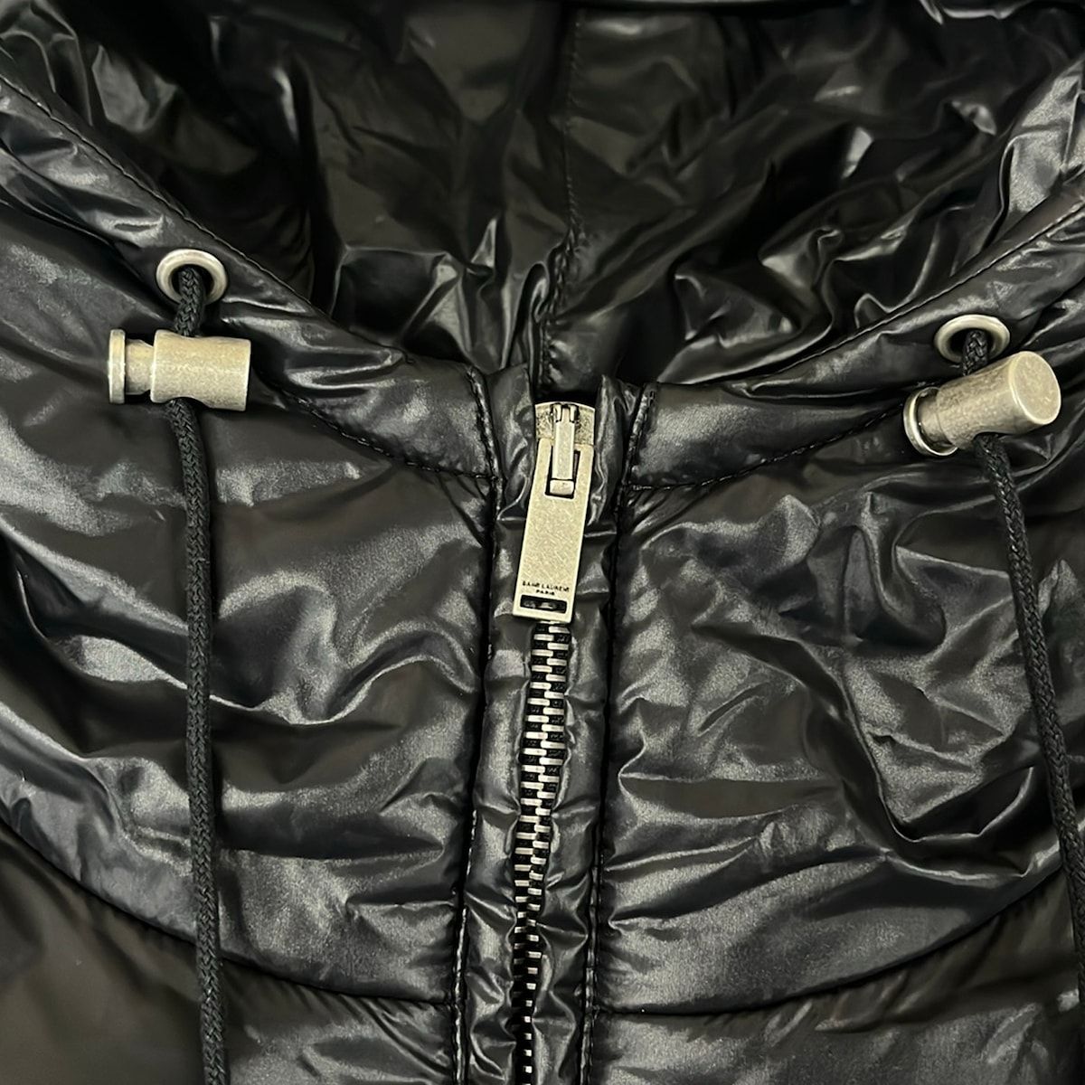 SAINT LAURENT PARIS(サンローランパリ) ブルゾン サイズ50 メンズ美品 カサンドラ アノラック 758264 黒 冬物