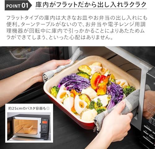 TWINBIRD(ツインバード) 電子レンジ 20L フラットテーブル 単機能 一人暮らし 小型 単機能電子レンジ ヘルツフリー ミラー 静音 おしゃれ 600W お手入れ簡単 黒 ブラック DR-D269B/ 51d2987c