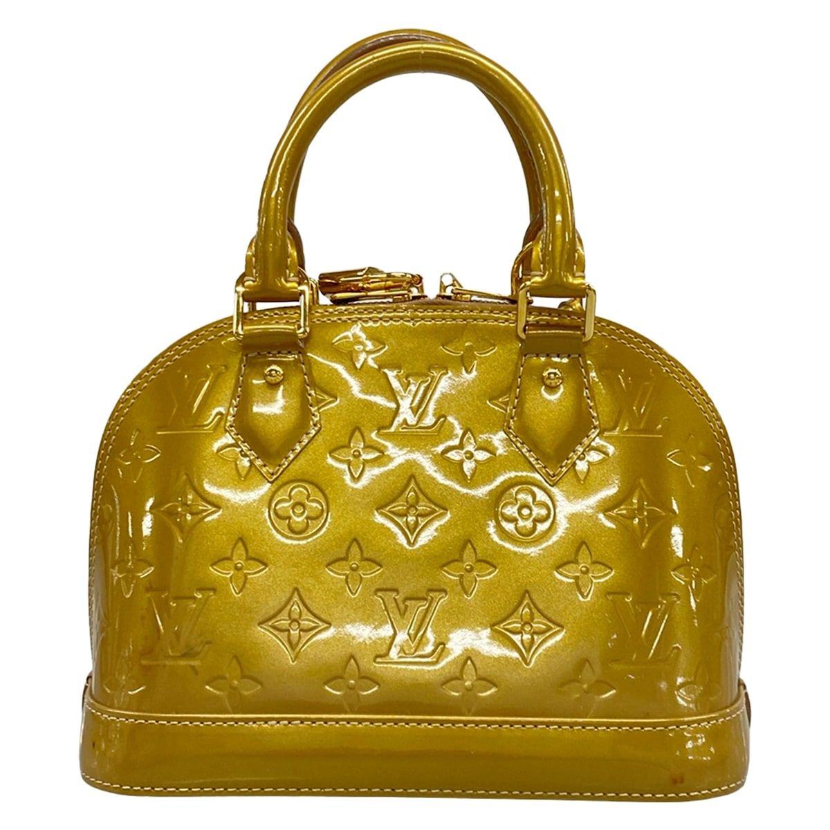 LOUIS VUITTON(ルイヴィトン) ハンドバッグ モノグラムヴェルニ アルマBB M91607 ローズフロランタン レザー LOUIS VUITTON(ルイヴィトン) ハンドバッグ モノグラムヴェルニ アルマBB M91607 ローズフロランタン レザー