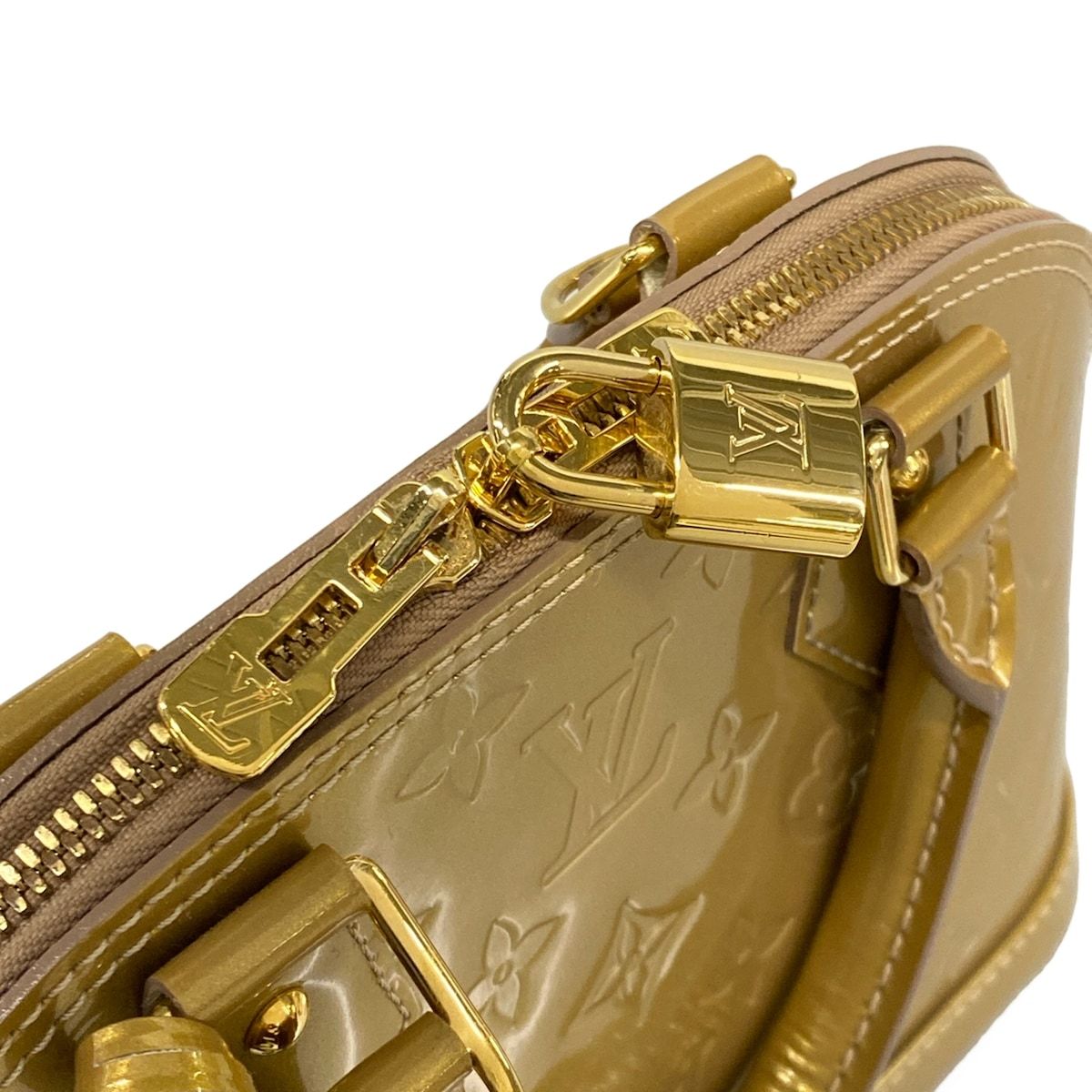 LOUIS VUITTON(ルイヴィトン) ハンドバッグ モノグラムヴェルニ アルマBB M91607 ローズフロランタン レザー LOUIS VUITTON(ルイヴィトン) ハンドバッグ モノグラムヴェルニ アルマBB M91607 ローズフロランタン レザー