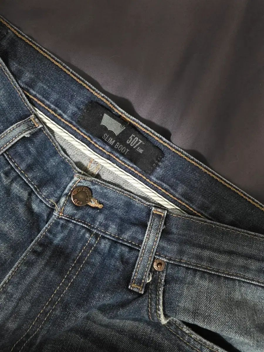 リーバイス 507 スリム ブーツカット デニムパンツ 36x32