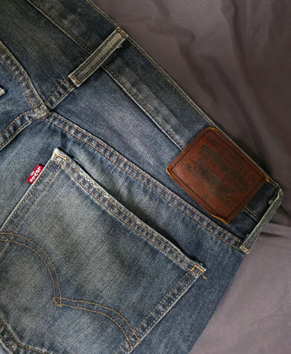 リーバイス 507 スリム ブーツカット デニムパンツ 36x32