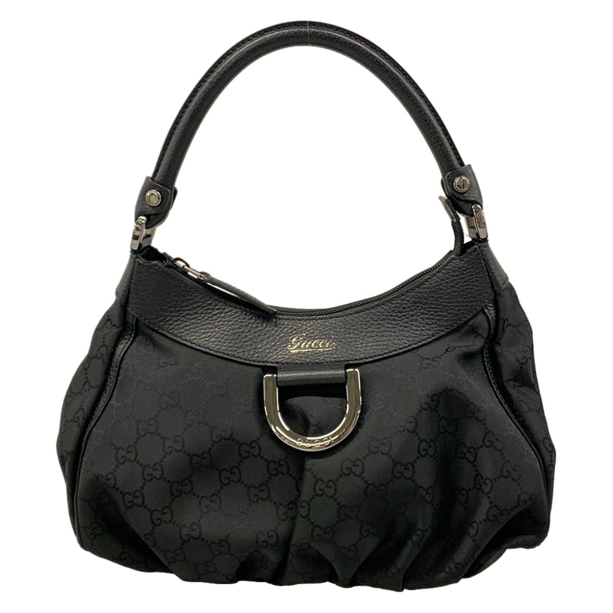 GUCCI(グッチ) ハンドバッグ アビー,GG柄 265692 黒 レザー