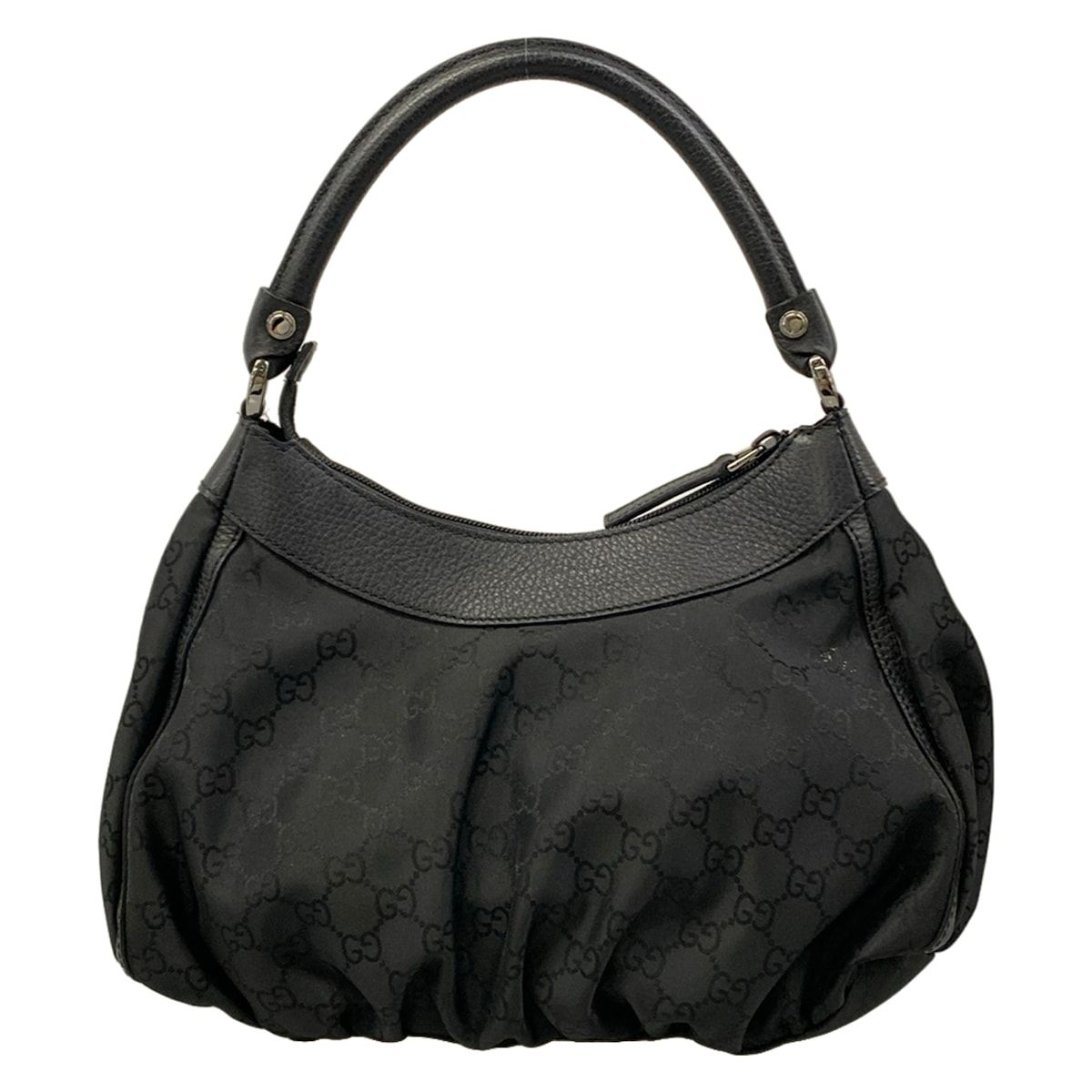 GUCCI(グッチ) ハンドバッグ アビー,GG柄 265692 黒 レザー GUCCI(グッチ) ハンドバッグ アビー,GG柄 265692 黒 レザー