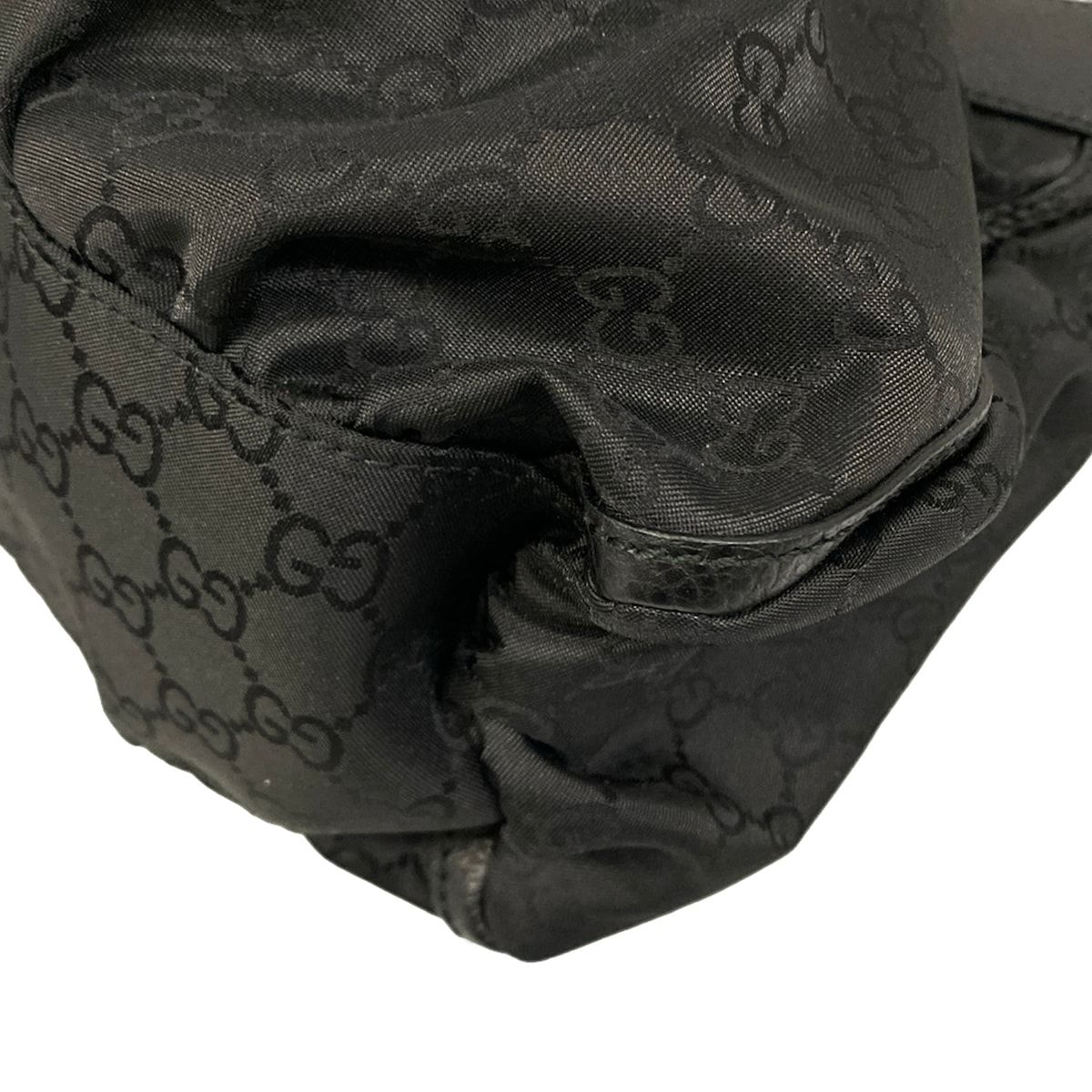 GUCCI(グッチ) ハンドバッグ アビー,GG柄 265692 黒 レザー GUCCI(グッチ) ハンドバッグ アビー,GG柄 265692 黒 レザー