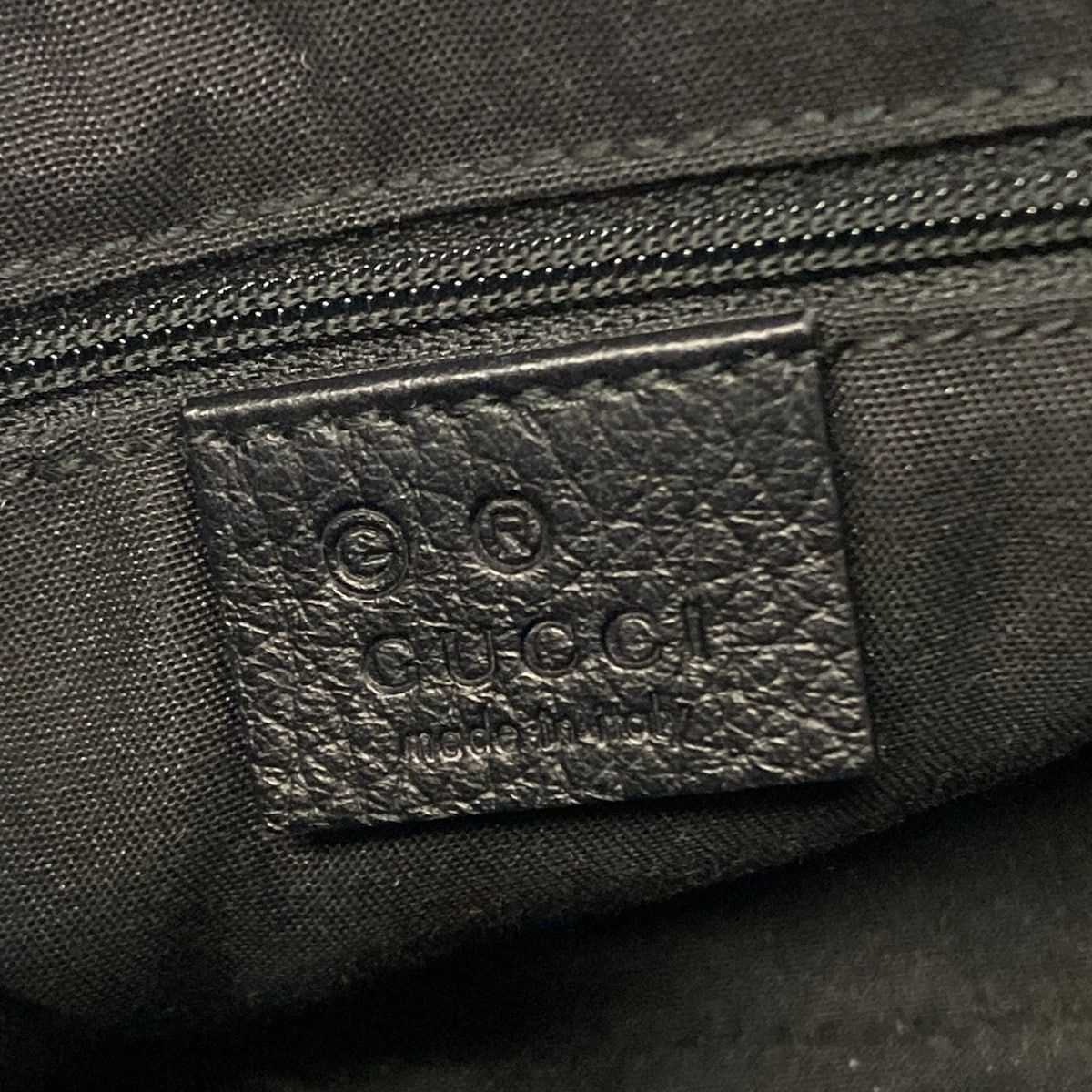 GUCCI(グッチ) ハンドバッグ アビー,GG柄 265692 黒 レザー GUCCI(グッチ) ハンドバッグ アビー,GG柄 265692 黒 レザー