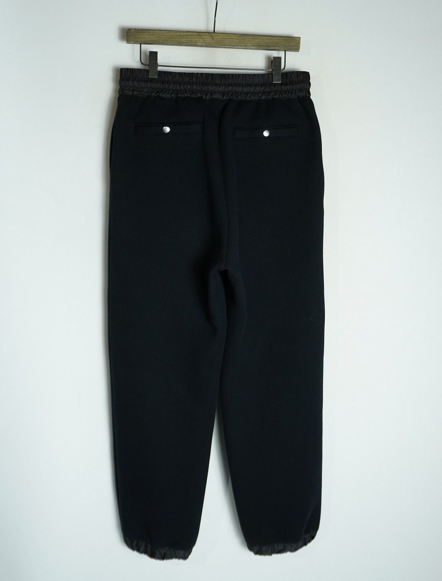 美品 26SS SACAI サカイ SCW-349 WOMEN Sponge Sweat Pants スポンジ スウェット パンツ レディース サイズ2 黒2689Q♪ 美品 26SS SACAI サカイ SCW-349 WOMEN Sponge Sweat Pants スポンジ スウェット パンツ レディース サイズ2 黒2689Q♪