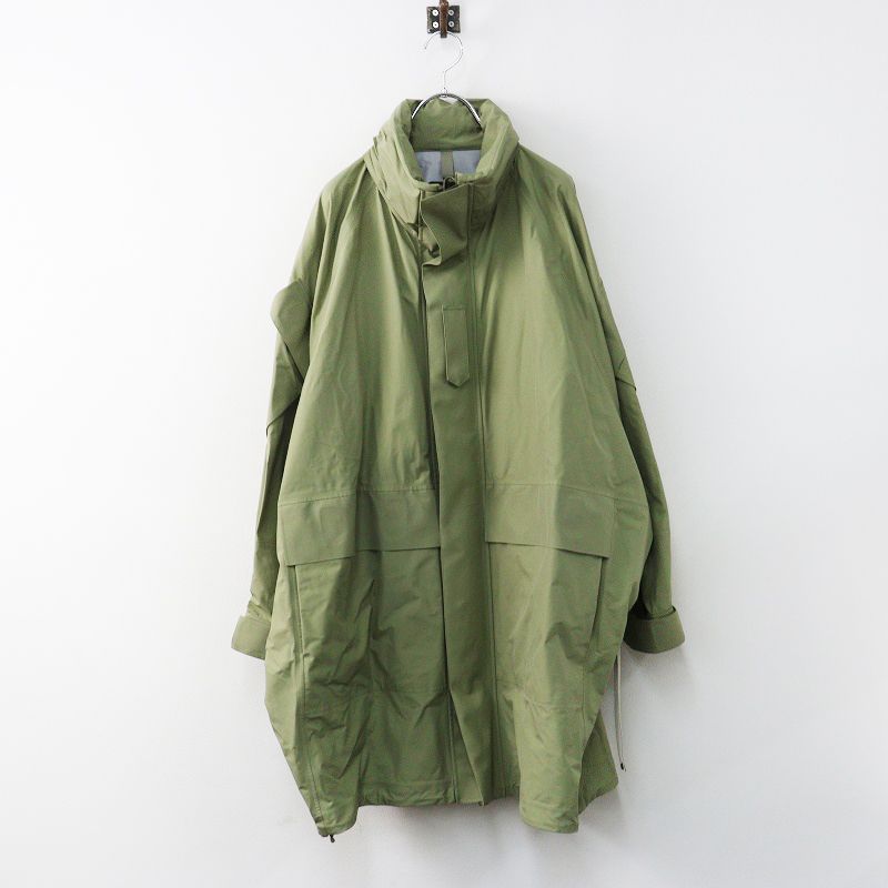 2022SSコレクションアイテム ハイク HYKE PERTEX ECWCS JACKET エクワックス ジャケット 1 カーキ┃コート-.【2400014957600】