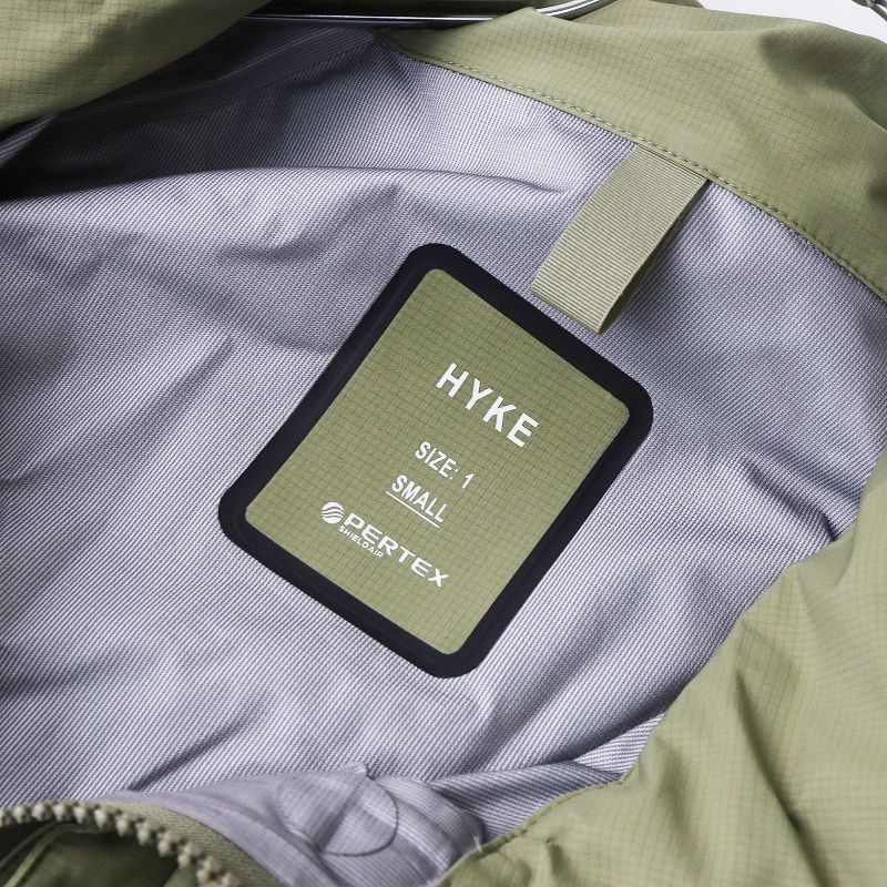 2022SSコレクションアイテム ハイク HYKE PERTEX ECWCS JACKET エクワックス ジャケット 1 カーキ┃コート-.【2400014957600】