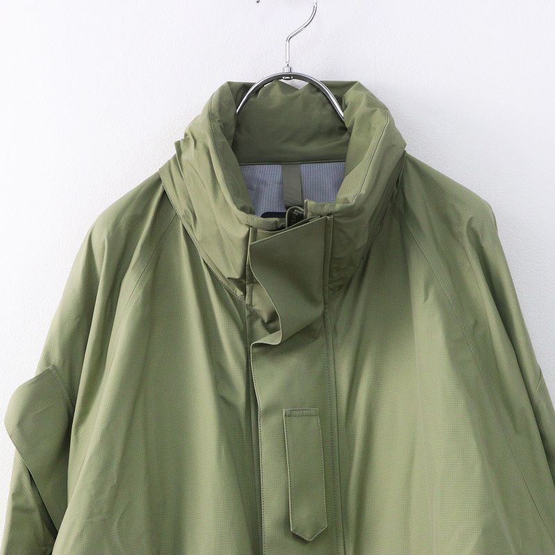 2022SSコレクションアイテム ハイク HYKE PERTEX ECWCS JACKET エクワックス ジャケット 1 カーキ┃コート-.【2400014957600】