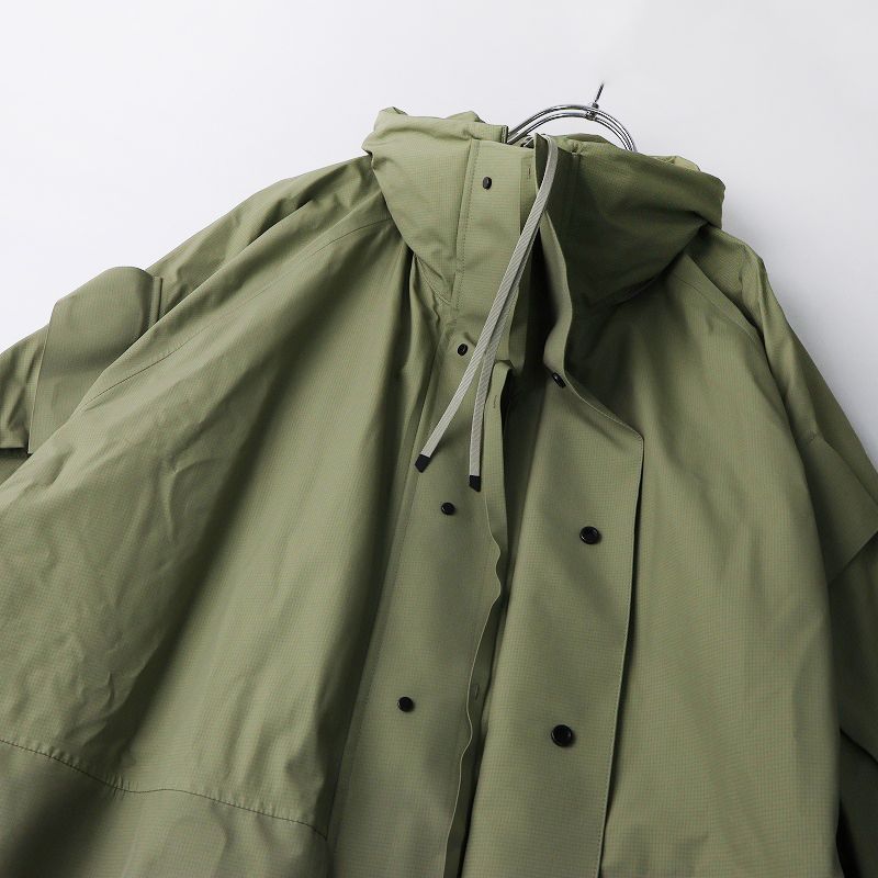 2022SSコレクションアイテム ハイク HYKE PERTEX ECWCS JACKET エクワックス ジャケット 1 カーキ┃コート-.【2400014957600】