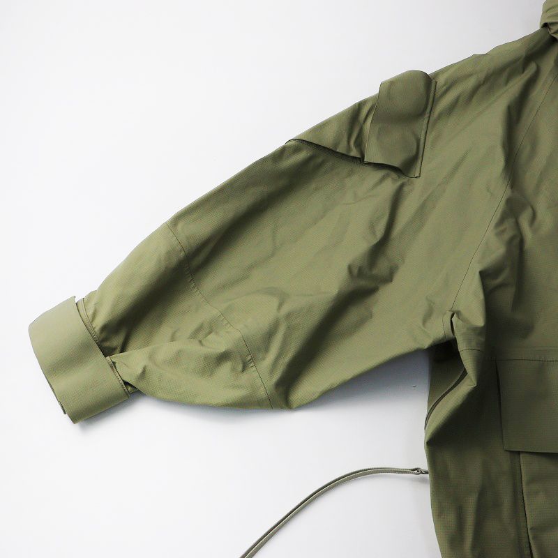 2022SSコレクションアイテム ハイク HYKE PERTEX ECWCS JACKET エクワックス ジャケット 1 カーキ┃コート-.【2400014957600】