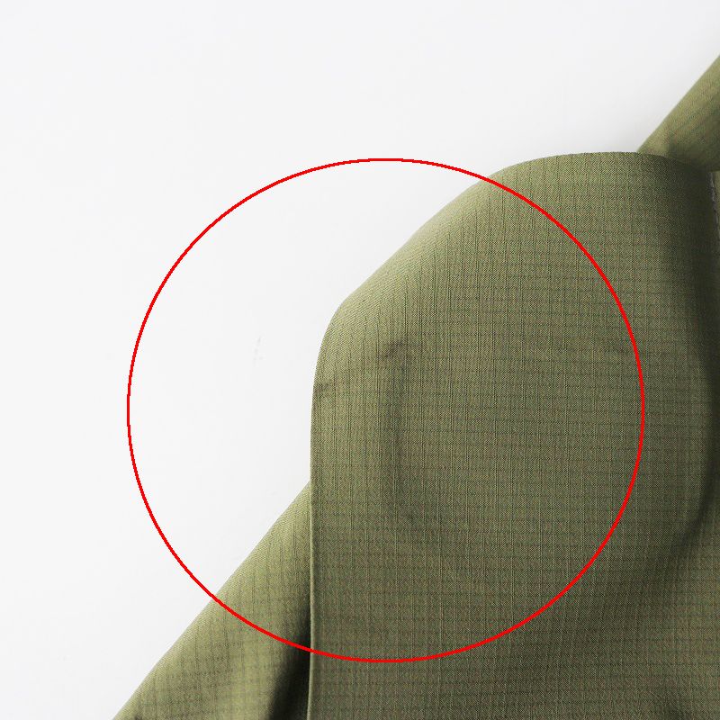2022SSコレクションアイテム ハイク HYKE PERTEX ECWCS JACKET エクワックス ジャケット 1 カーキ┃コート-.【2400014957600】