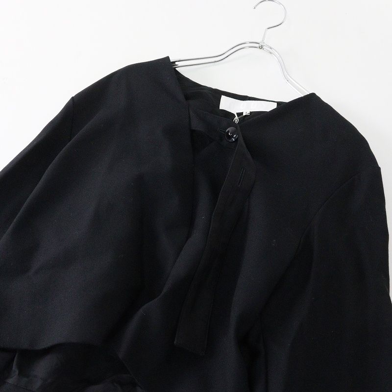 美品 定価39600円 ヌーイ NOOY PIANO JACKET ピアノジャケット 2 ブラック┃黒 ショート丈 【2400014925678】
