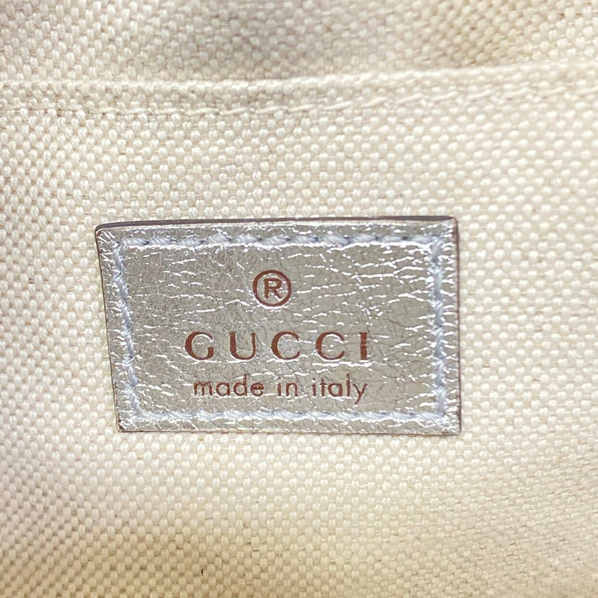 GUCCI(グッチ) ショルダーバッグ ブロンディ 760175 シルバー レザー