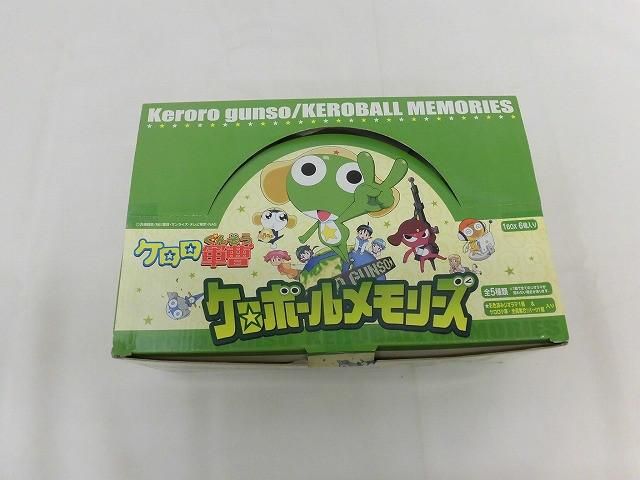 【未開封】 フィギュア ケロロ軍曹 ケロボールメモリーズ BOX メガハウス