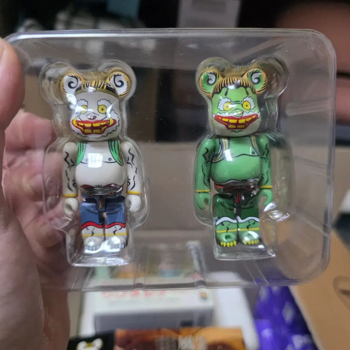 BE@RBRICK(ベアブリック) 風神雷神 尾形光琳 OGATA KORIN - メルカリ