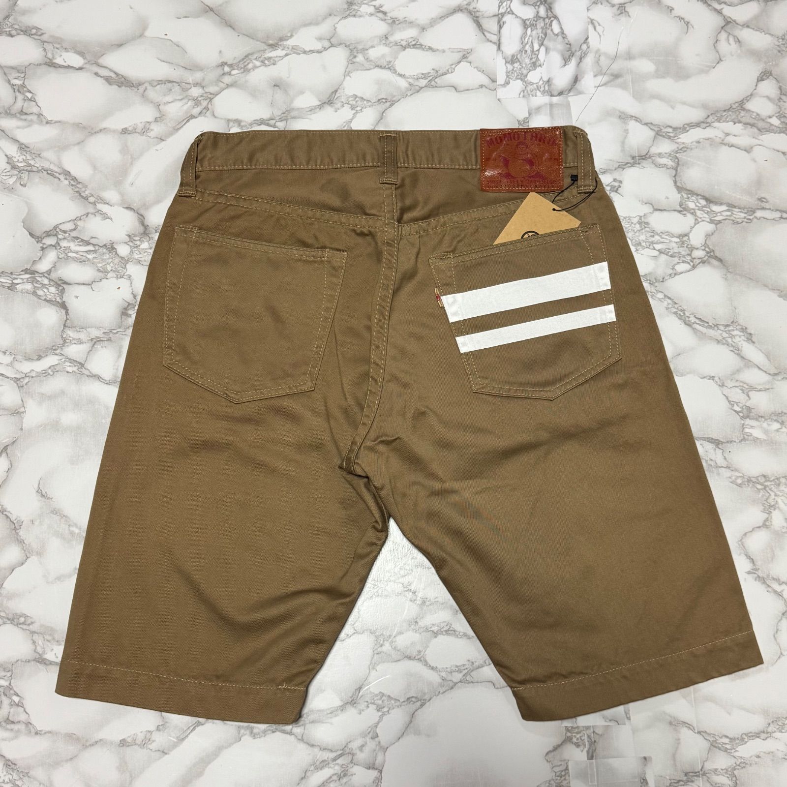 トレンド【桃太郎ジーンズ momotaro jeans 【商品名】H0302SP 出陣/ショートパンツ ハーフパンツ/チノ パンツ