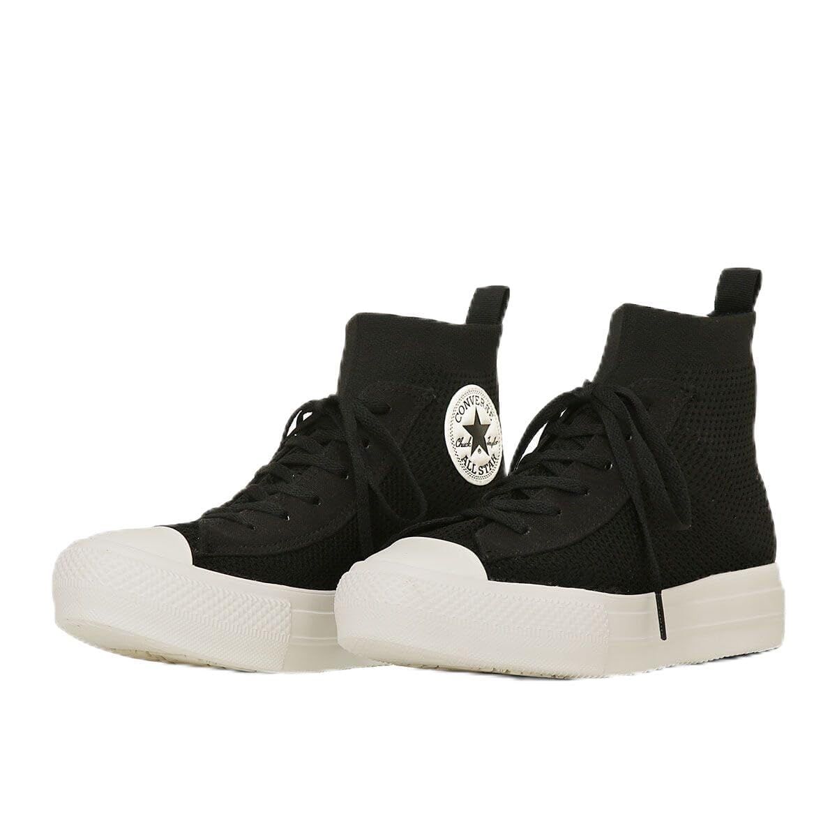 [Converse] オールスター ライト ＰＬＴＳ ニット ＨＩ ブラック [ブラック] [22.5 cm]