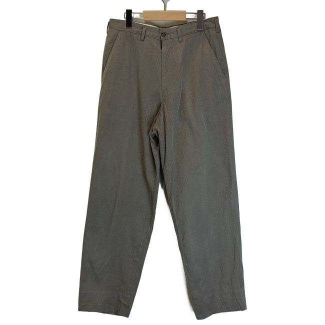 【中古】　Y's　スラックス　ジップフライ　無地　ドメスティック　古着　/1156