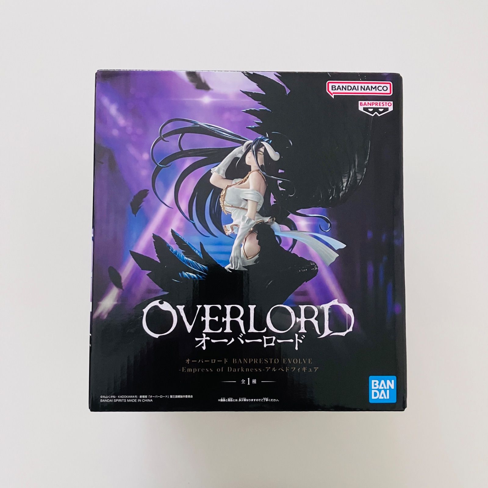 【新品未開封】オーバーロード BANPRESTO EVOLVE -Empress of Darkness- アルベド フィギュア Overlord – Banpresto Evolve “Empress of Darkness” Albedo Figure