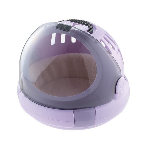 リッチェル コロル おでかけネコベッド M ラベンダーパープル〔ペット用品〕