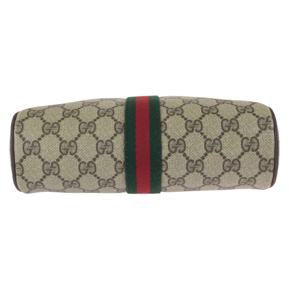 ✨美品✨ OLD GUCCI クラッチバッグ ヴィンテージ GGスプリーム GUCCI グッチ ヴィンテージ オールドグッチ シェリーライン ベージュ