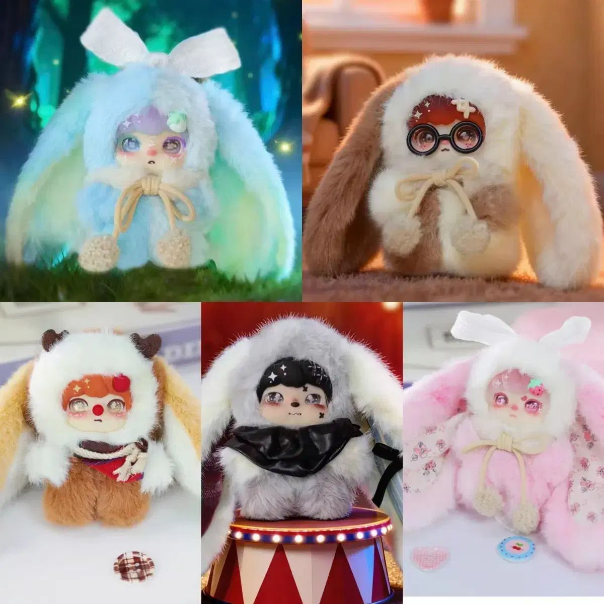 ロキキ 星のかけら 星つかみ 5種 ぬいぐるみ