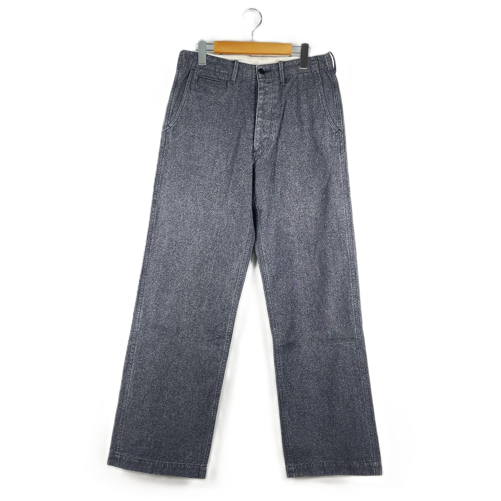 CUSHMAN クッシュマン 22686 BLACK CHAMBRAY TROUSERS ブラック