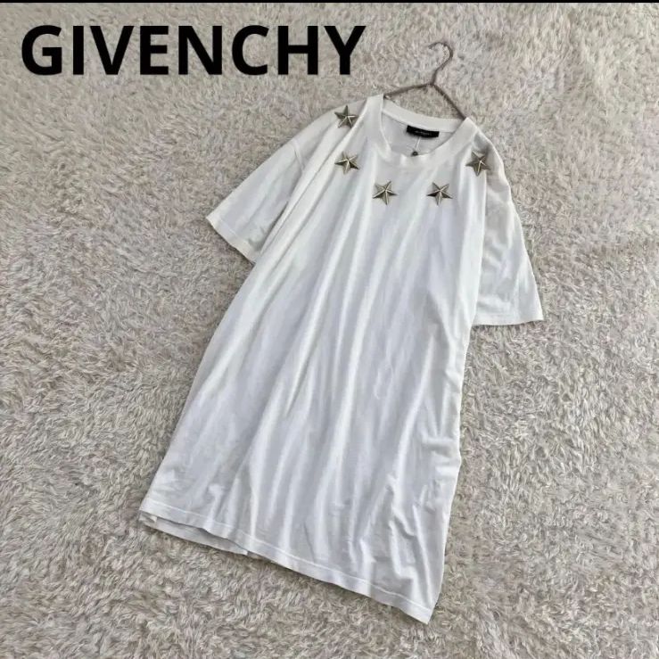 激レア！ GIVENCHYジバンシィ スター 星　スタッズ　Tシャツ　サイズL
