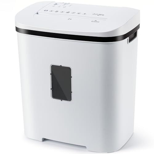 シュレッダー 電動 家庭用 静音: 業務用 マイクロカット マイクロクロスカット 家庭用シュレッダー しゅれったー電動 21L大容量 4x40mm 細断枚数14枚 連続細断60分 書類/カード/ホッチキス針細断 プライバシー保護 コンパクト e7296976