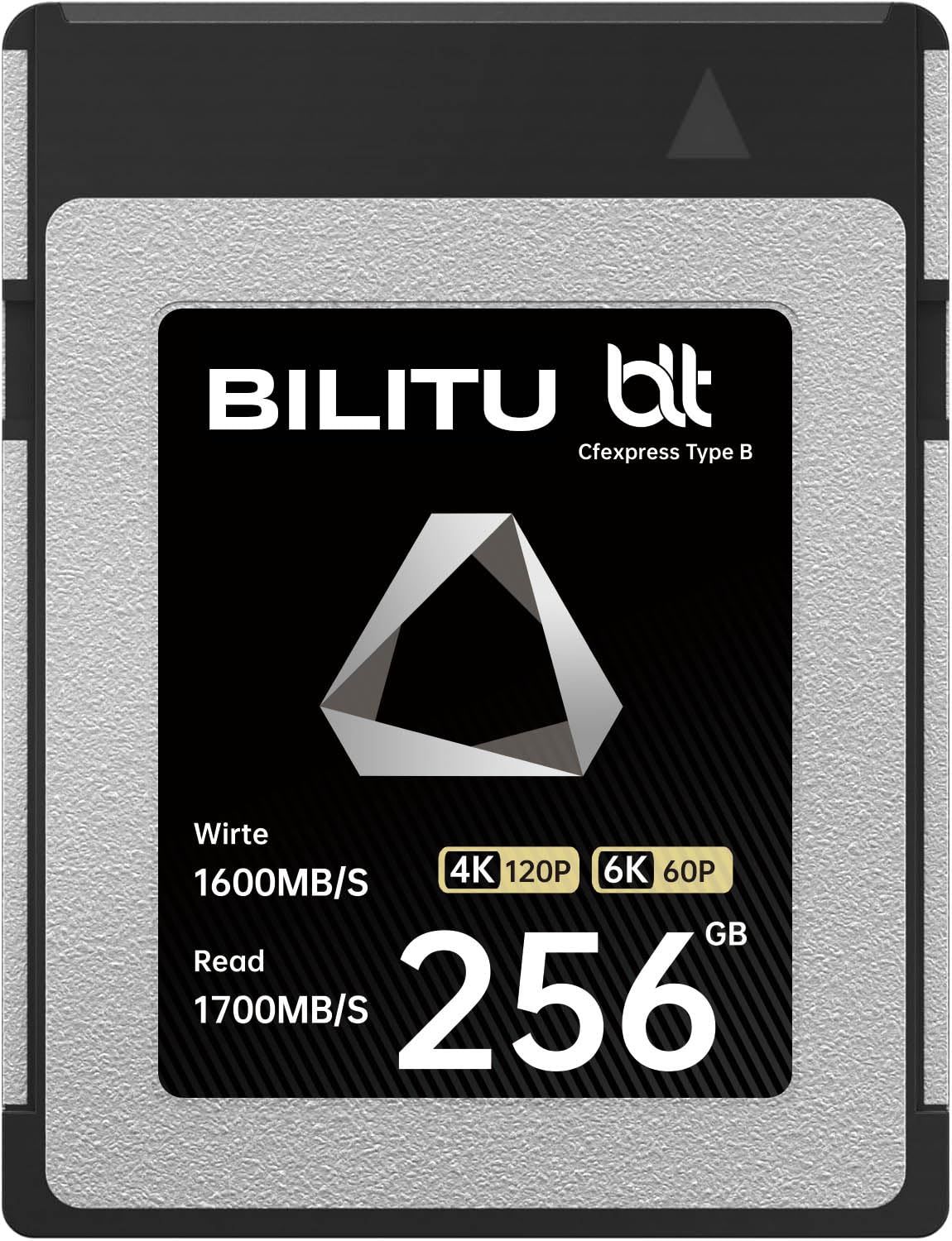 CFexpress B-Type 256GB メモリーカード 最大1700MB/秒の読み取り速度と1600MB/秒の書き込み速度 カメラ対応 4K/8K/6K/12Kビデオ録画に最適wb 49b6035a