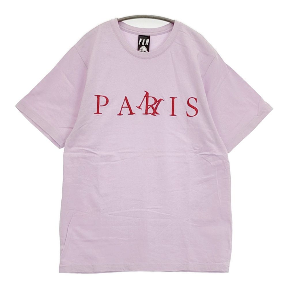PAM PERKS AND MINI サイズM 刺繍 PARIS 半袖Ｔシャツ カットソー ピンク メンズ パム【中古】6-0424S♪ 4,528円