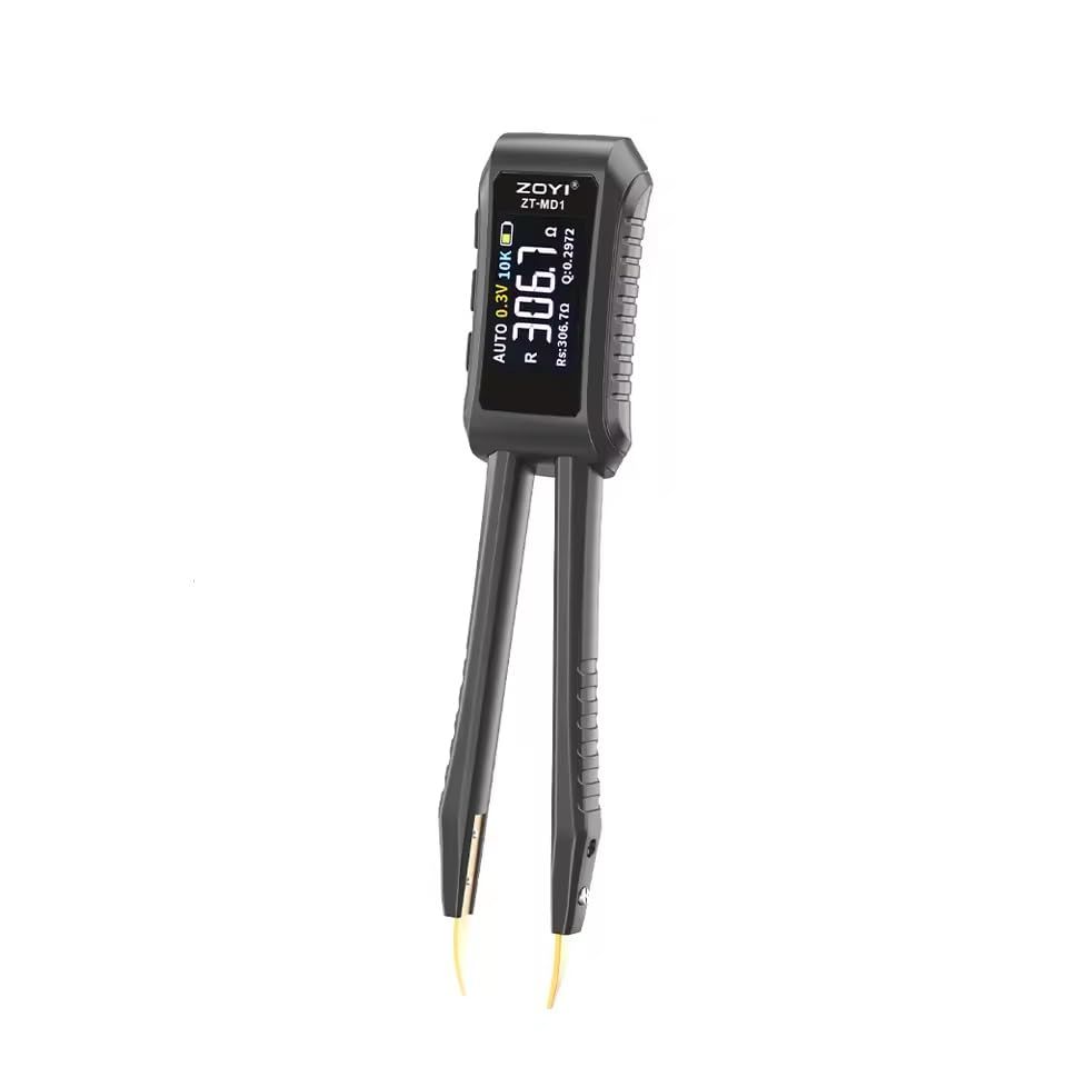 zmart ZOYI MD1 ミニスマートピンセット LCR SMD ESR テスター 抵抗 静電容量 インダクタンス 導通 ダイオードテスト 測定ツール 日本語説明書付きkk e2550424