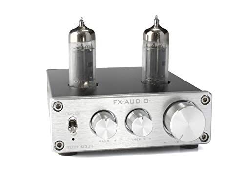 FX-AUDIO- TUBE-03J+ [シルバー]トーンコントロール機能搭載 真空管ハイブリッドプリアンプkk ff31566c
