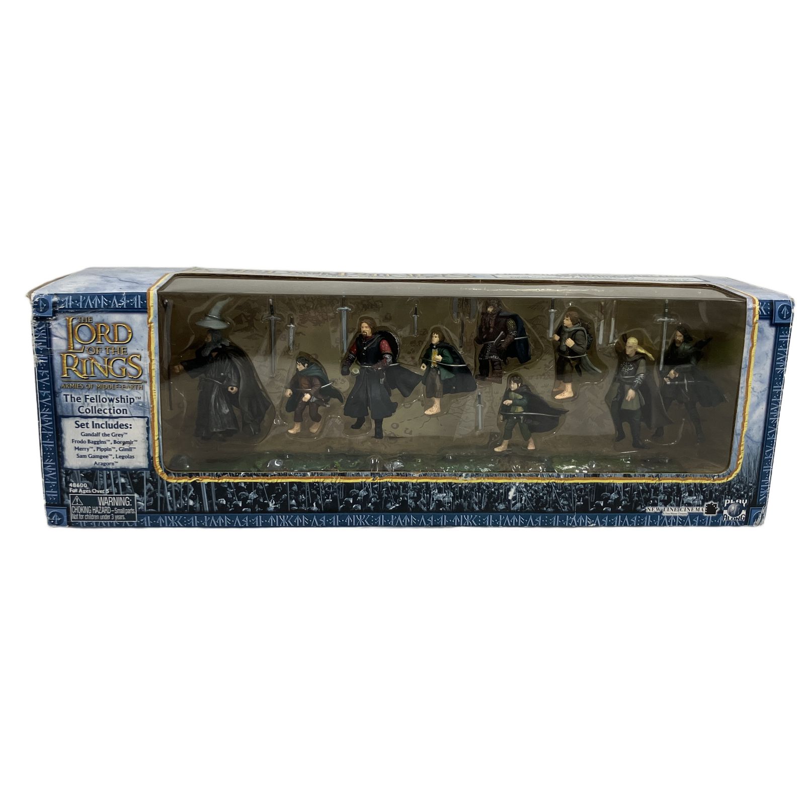 ロード オブ ザ リング The Fellowship collection フィギュア 9体セット Lord of the RINGS フィギュア 中古O11220474