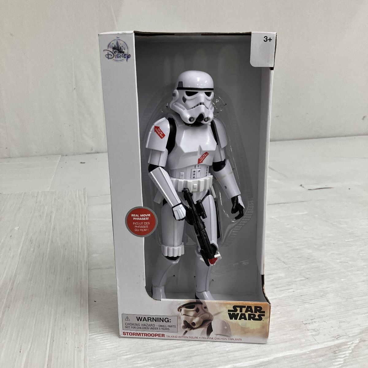 STAR WARS スターウォーズ TALKING ACTION FIGURE STORMTROOPER アクションフィギュア 中古 O11220455