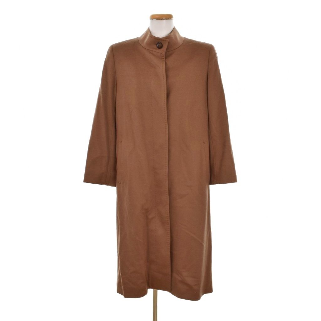 ローブ Robe スタンドカラーコート 9 茶 ブラウン ■ECC004
