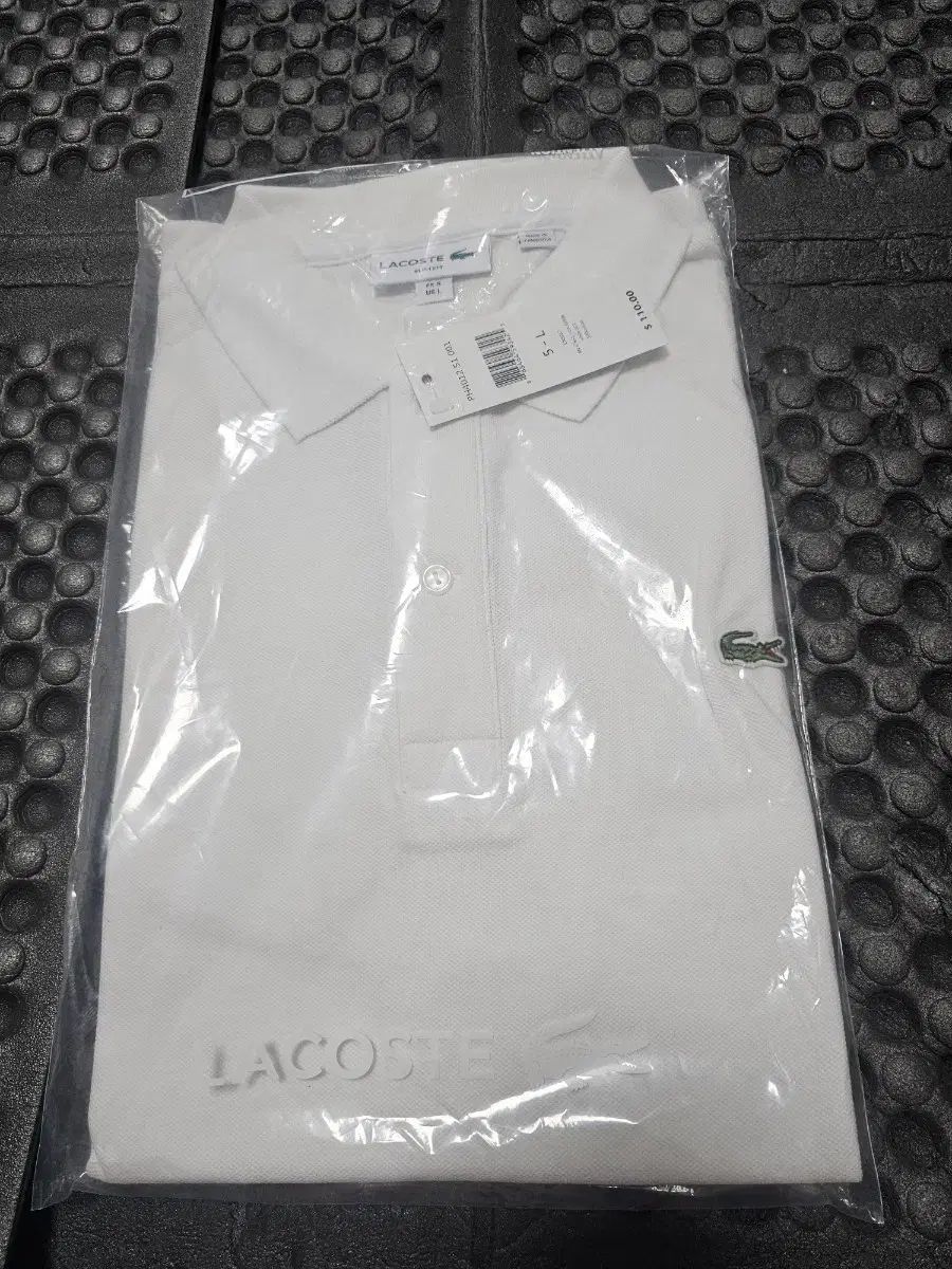 LACOSTE ラコステ スリムフィット PK 白 新品 L サイズ