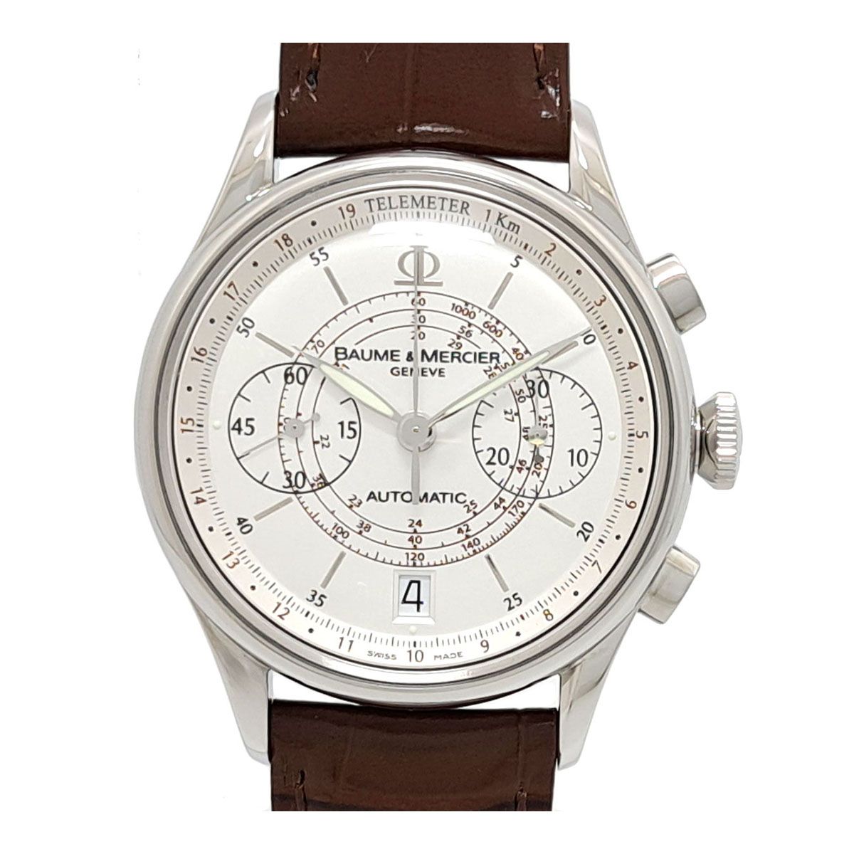 BAUME & MERCIER クラシマエグゼクティブ自動巻きクロノグラフ