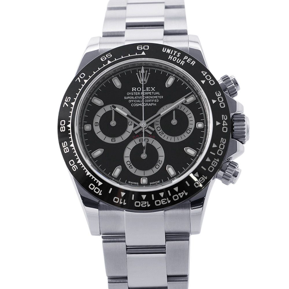 ロレックス コスモグラフ デイトナ ランダムシリアル ルーレット 116500LN ROLEX 腕時計 黒文字盤