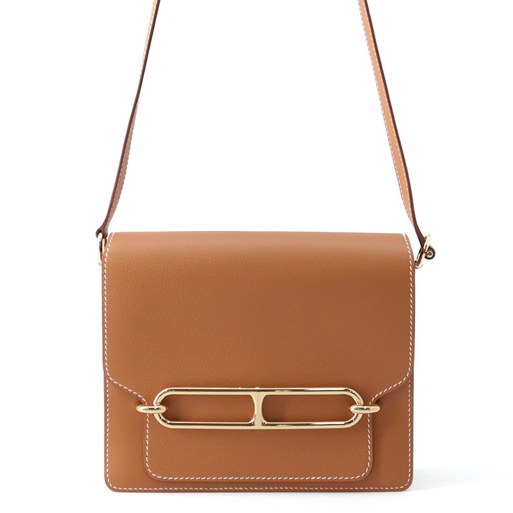 エルメス サック ロウリス ルリ 23 ゴールド/ゴールド金具 エバーカラー Y刻印 HERMES