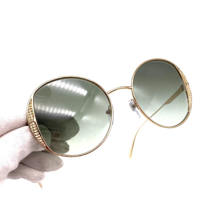 ブルガリ サングラス 中古】良品 BVLGARI ブルガリ ビジュー ゴールド サングラス fY12326N